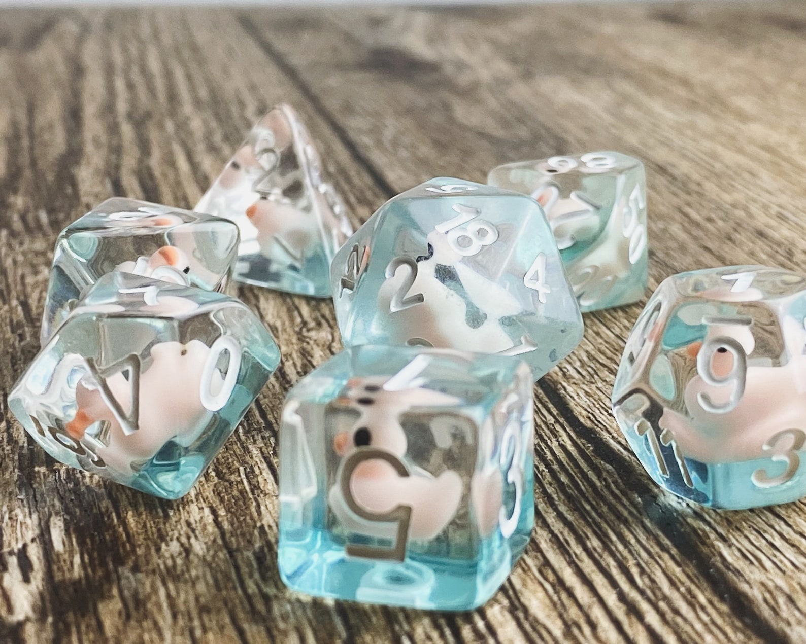 Completely Quacktastic Rubber Duck Dice Set Etsy UK