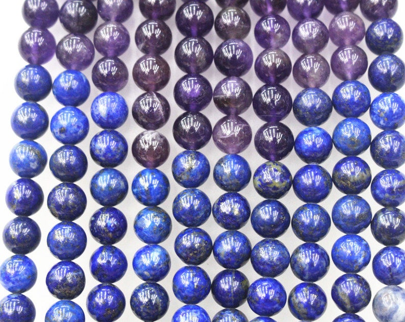 8MM Natural Mixed Stone Beads,15 inches per strand,Gemstone Smooth Round Loose beads wholesale supply,Diy beads