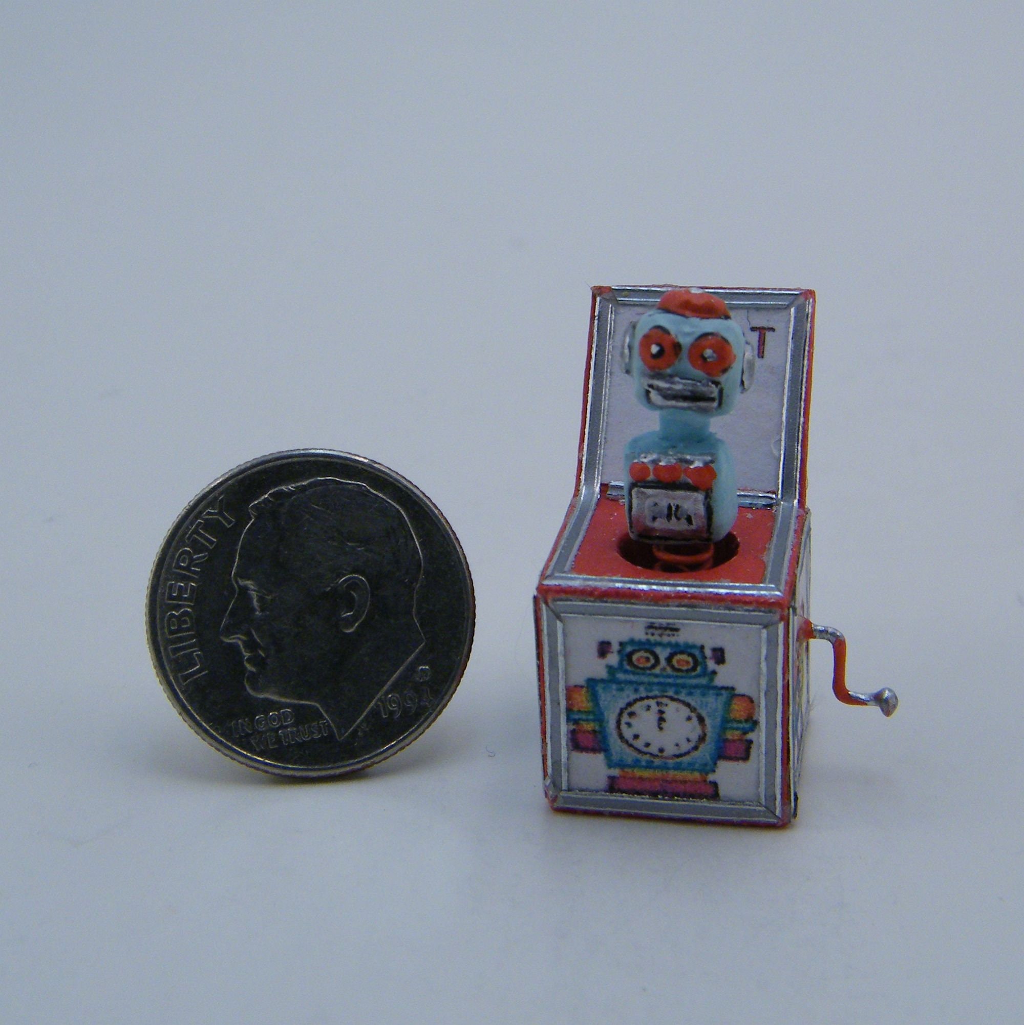 Dollhouse Miniature Jack in the Box Etsy