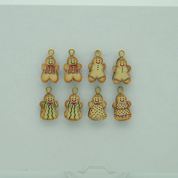 Dollhouse Miniature Christmas Ornaments