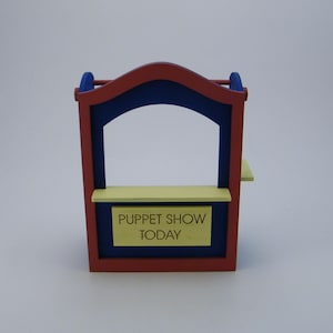Dollhouse Miniature Puppet Theater