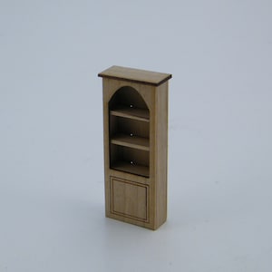 1:48 Scale Single Bookcase Kit
