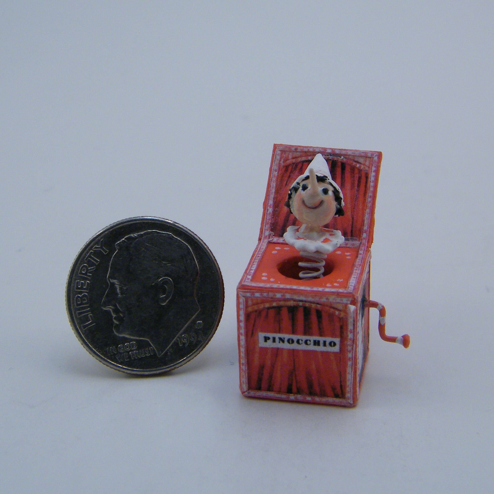 Dollhouse Miniature Jack in the Box Etsy