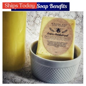 Lemon Kitchen Soap, Shea Butter Soap,