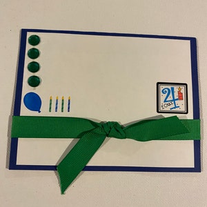Biglietto di 4° compleanno