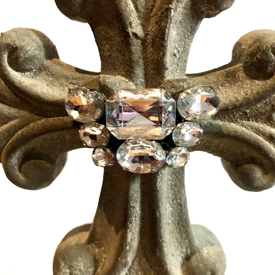 Buy Embellished Ornate Stone Cross Online in India Etsy