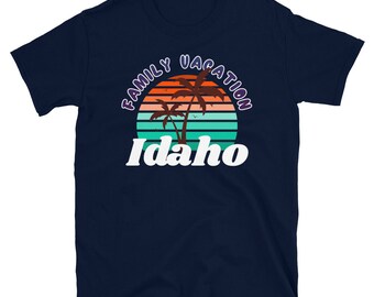 Family Vacation Idaho 2021 Shirt, Matching Family Vacation T-Shirts, Summer Family Matching Shirt, Family Summer T-Shirt, Family Beach Shirt