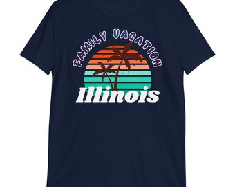 Family Vacation Illinois 2021 Shirt, Matching Family Vacation T-Shirts, Family Vacation 2021 T-Shirt, Family Vacation Shirts, Family Beach