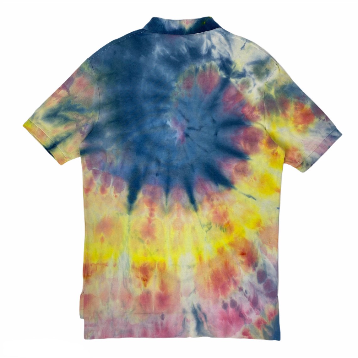 Polo Ralph Lauren Golf Shirt Tie Dye Ice Dye Mens Taille Etsy