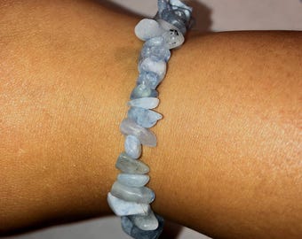 Aquamarine Stretch Bracelet Stability Protection
