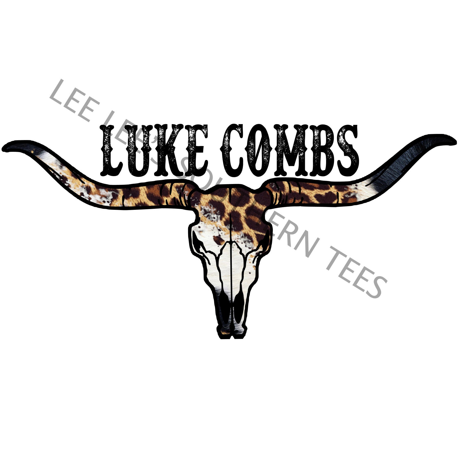 LUKE COMBS Skull Digital Download - Etsy