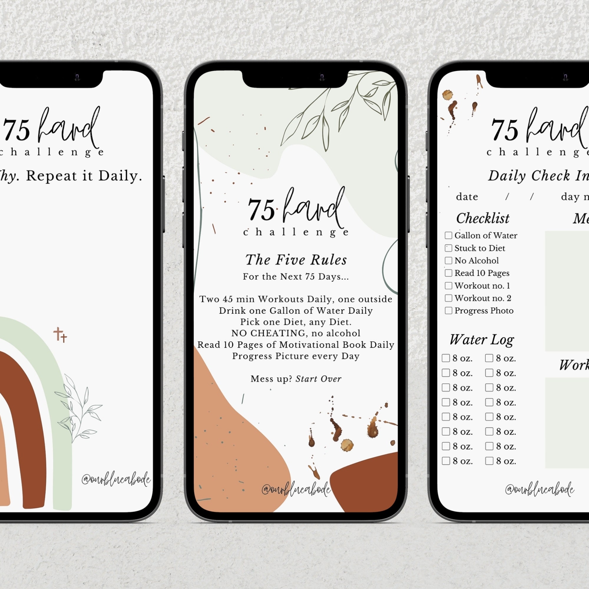 75 Hard Instagram Template Jethro Jeff 75 Hard Instagram Template Jethro Jeff