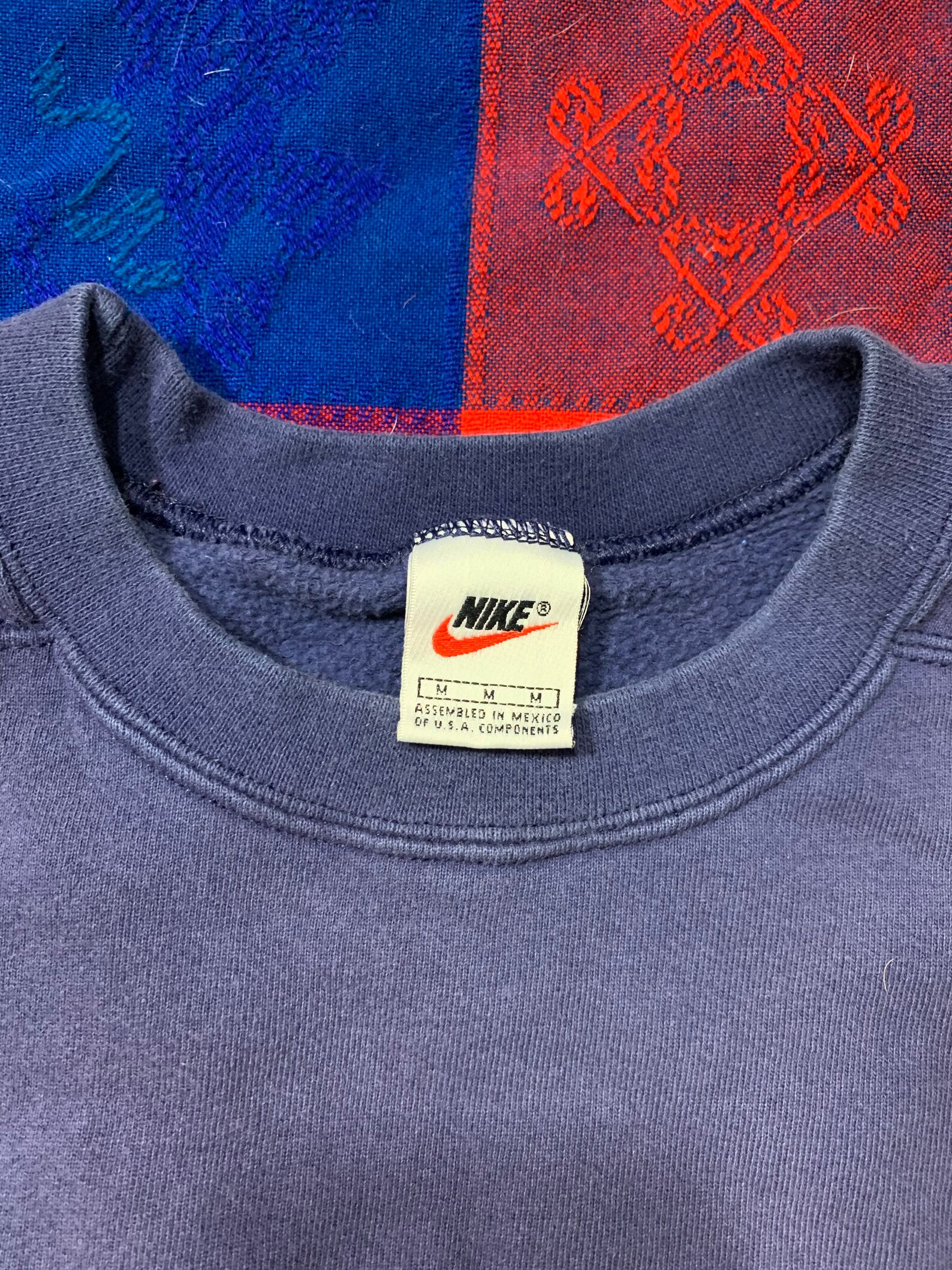 Vintage 90s Nike embroidered swoosh white tag crewneck | Etsy