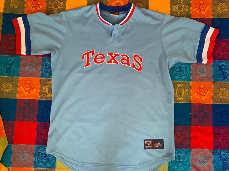 vintage texas rangers jersey