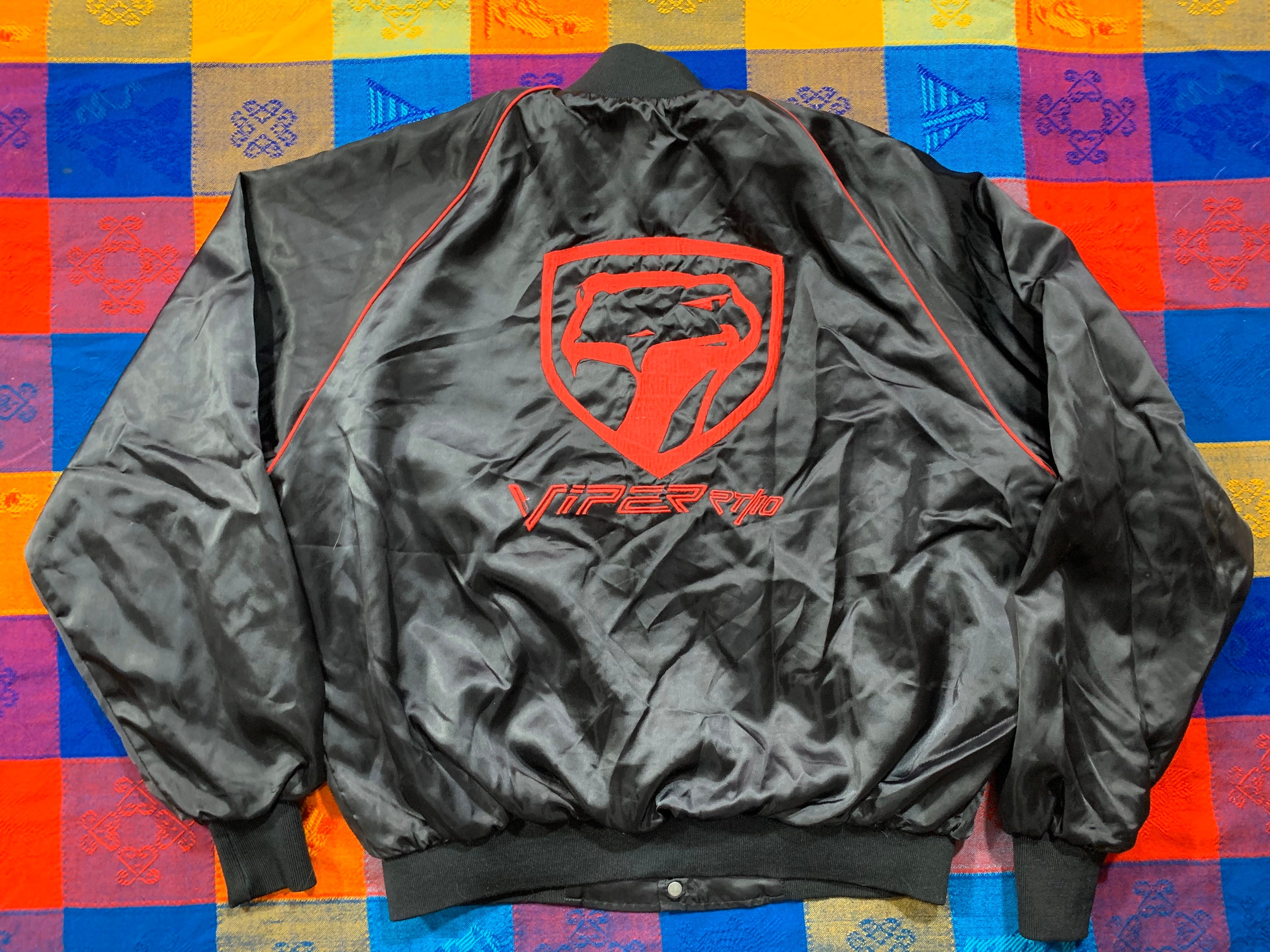 Dodge viper leather jacket hot sale