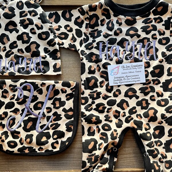 Baby 2-Piece Leopard Print Casual Set