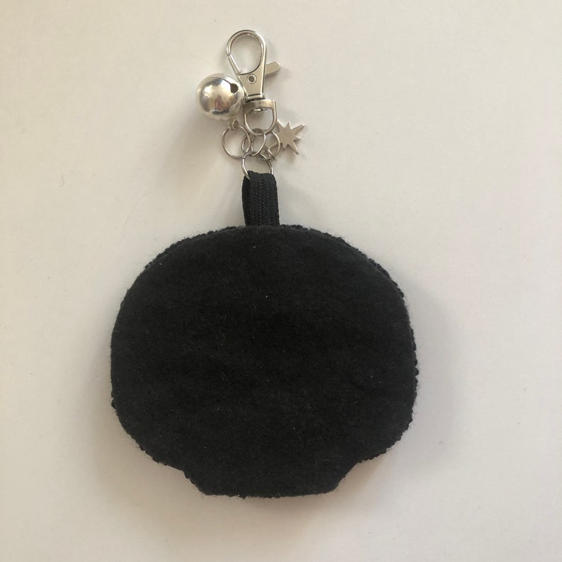 Handmade Punch Needle Bag Charm / Keychain image 10