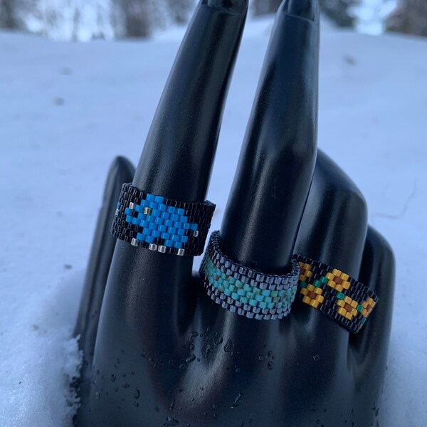 Beaded Rings