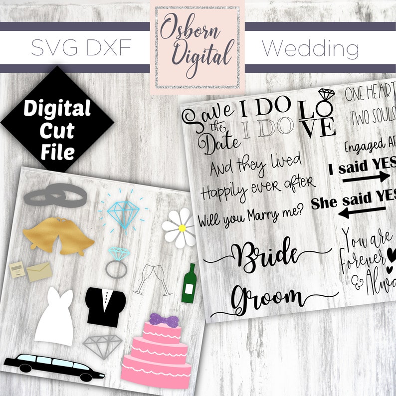 Download Wedding Svg Svg Cut Files Engagement Cut Files Wedding Vectors Digital Design Wedding Clipart Digital Downloads Wedding Cut Files Clip Art Art Collectibles Dongduongland Com Vn