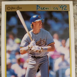 Baseball Collector Card - 1992 O-Pee-Chee Premier - Robin YOUNT
