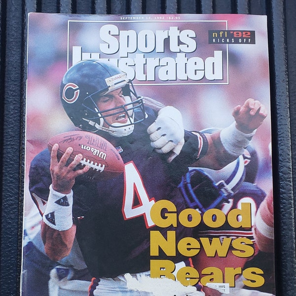 Sports Illustrated Magazine - Good News Bears - NFL 92 Kicks Off