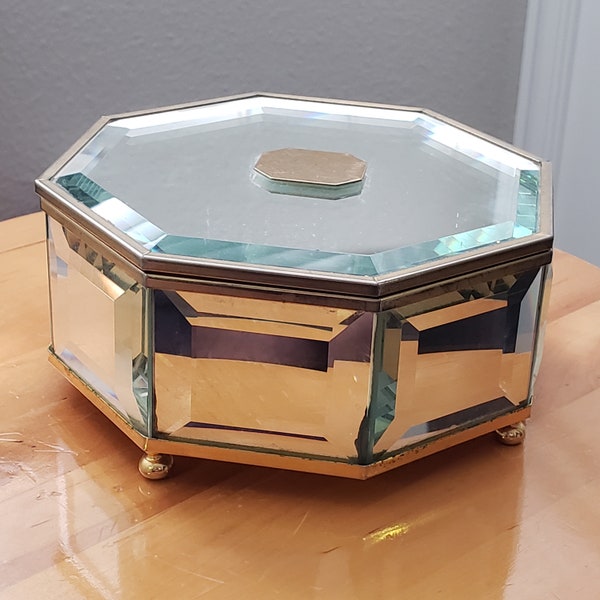 Glass Music Box Etsy