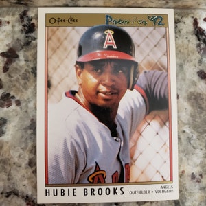 Baseball Collector Card - 1992 O-Pee-Chee Premier - Hubie BROOKS