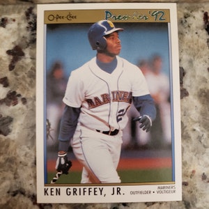 Baseball Collector Card - 1992 O-Pee-Chee Premier - Ken Griffey, Jr