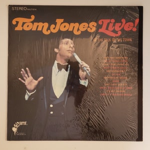 Tom Jones Live ! At the Talk of the Town -  Stereo PAS 71014 - 1967 Parrot Records