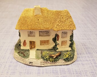 MEMORY LANE COTTAGES Peter Tomlins Vintage England Made Vtg