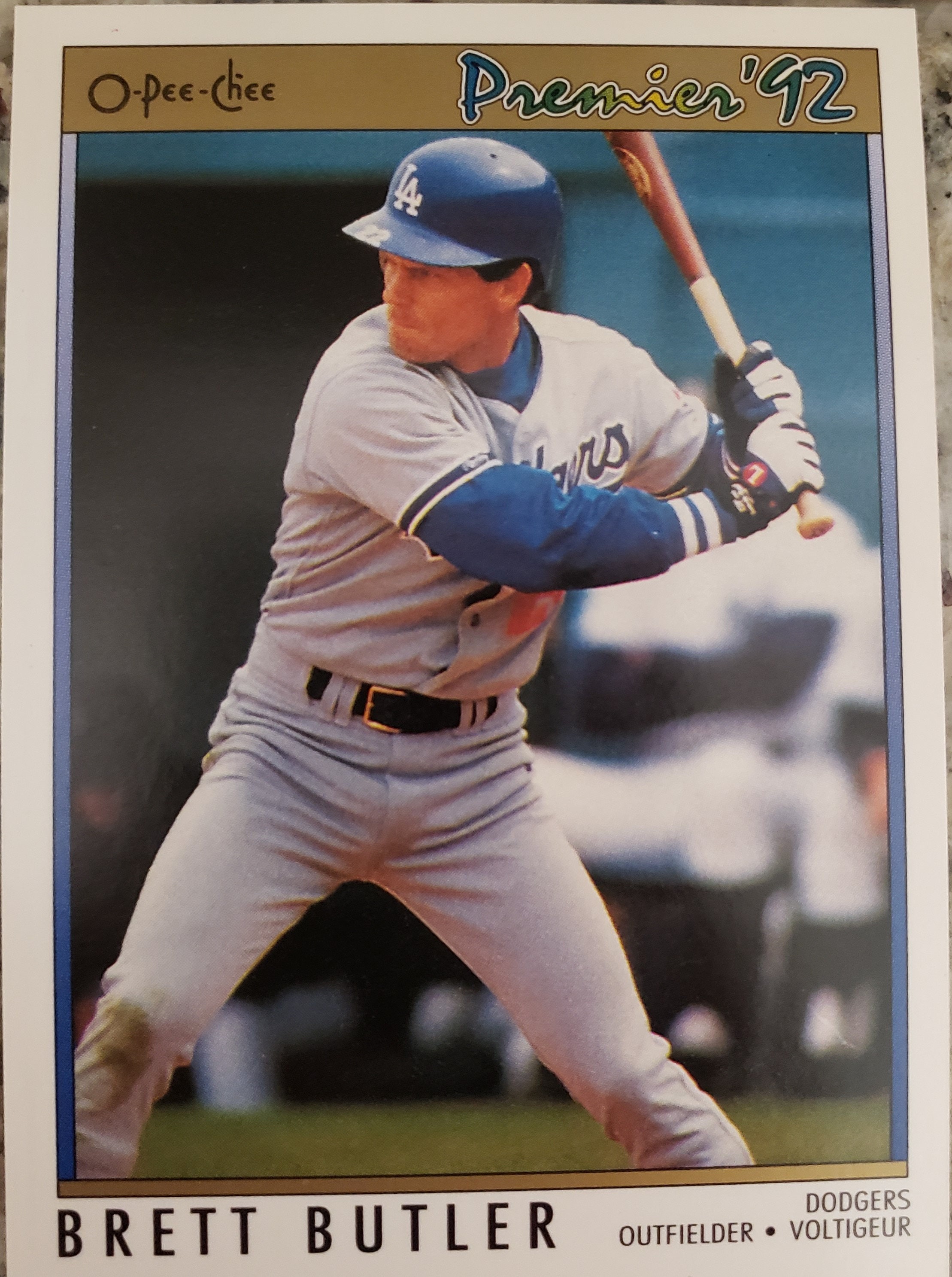 Baseball Collector Card 1992 O-pee-chee Premier Brett 