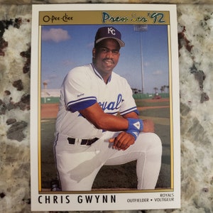 Baseball Collector Card - 1992 O-Pee-Chee Premier - Chris GWYNN