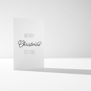 Buon Natale a te / Cartolina d'arte di lusso