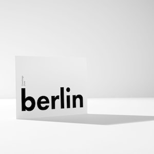 Saluti da Berlino / Cartolina d'arte di lusso