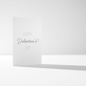 Fijne Valentijnsdag | Luxe kunstbriefkaart