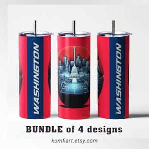 WASHINGTON basketball team fan wrap 20oz tumbler creative design PNG. Washington silhouette, basketball court. Gift for fan. game day
