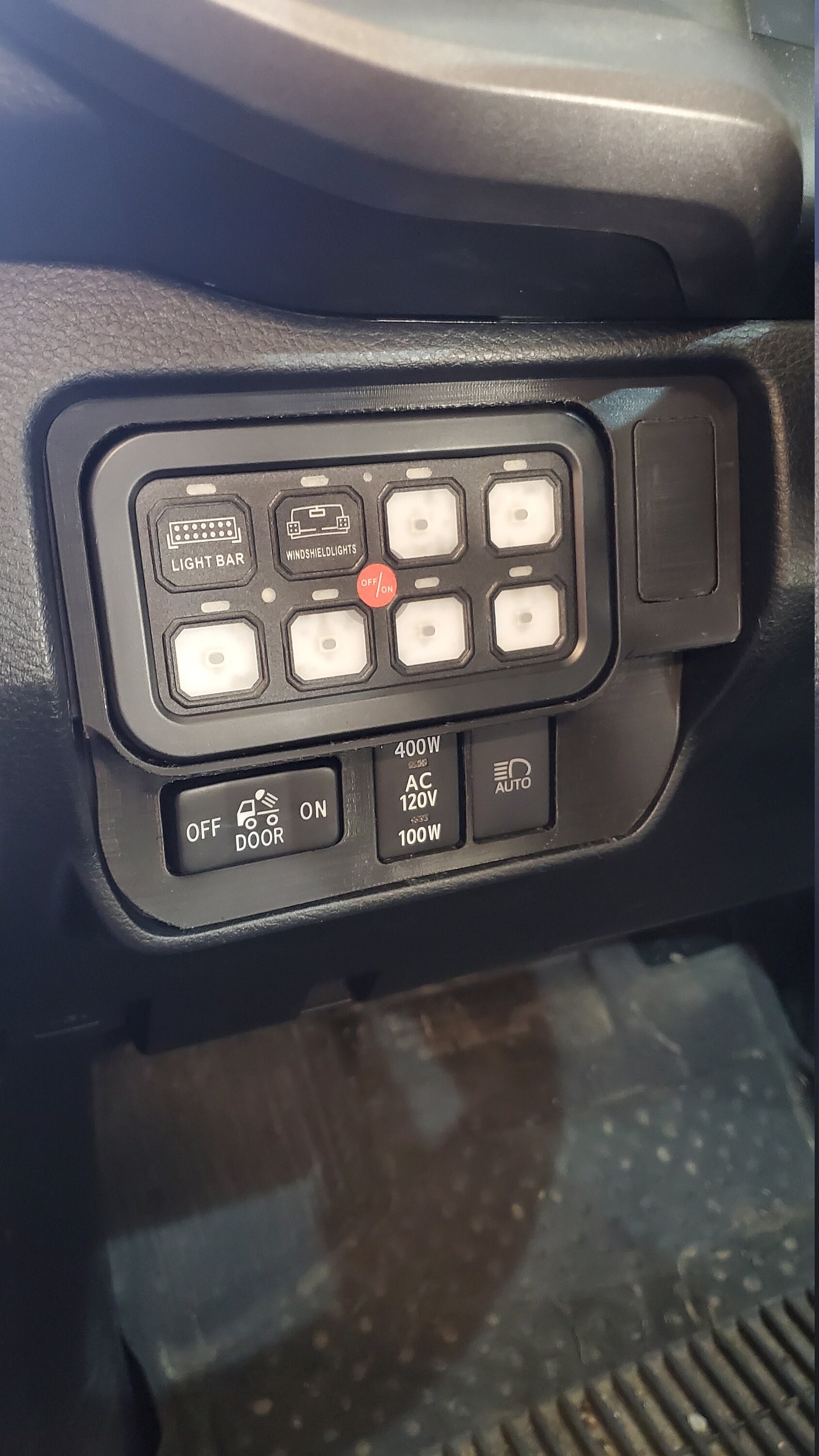 Toyota 3RD Gen Left Switch Panel Modeled for AuxBeam Etsy