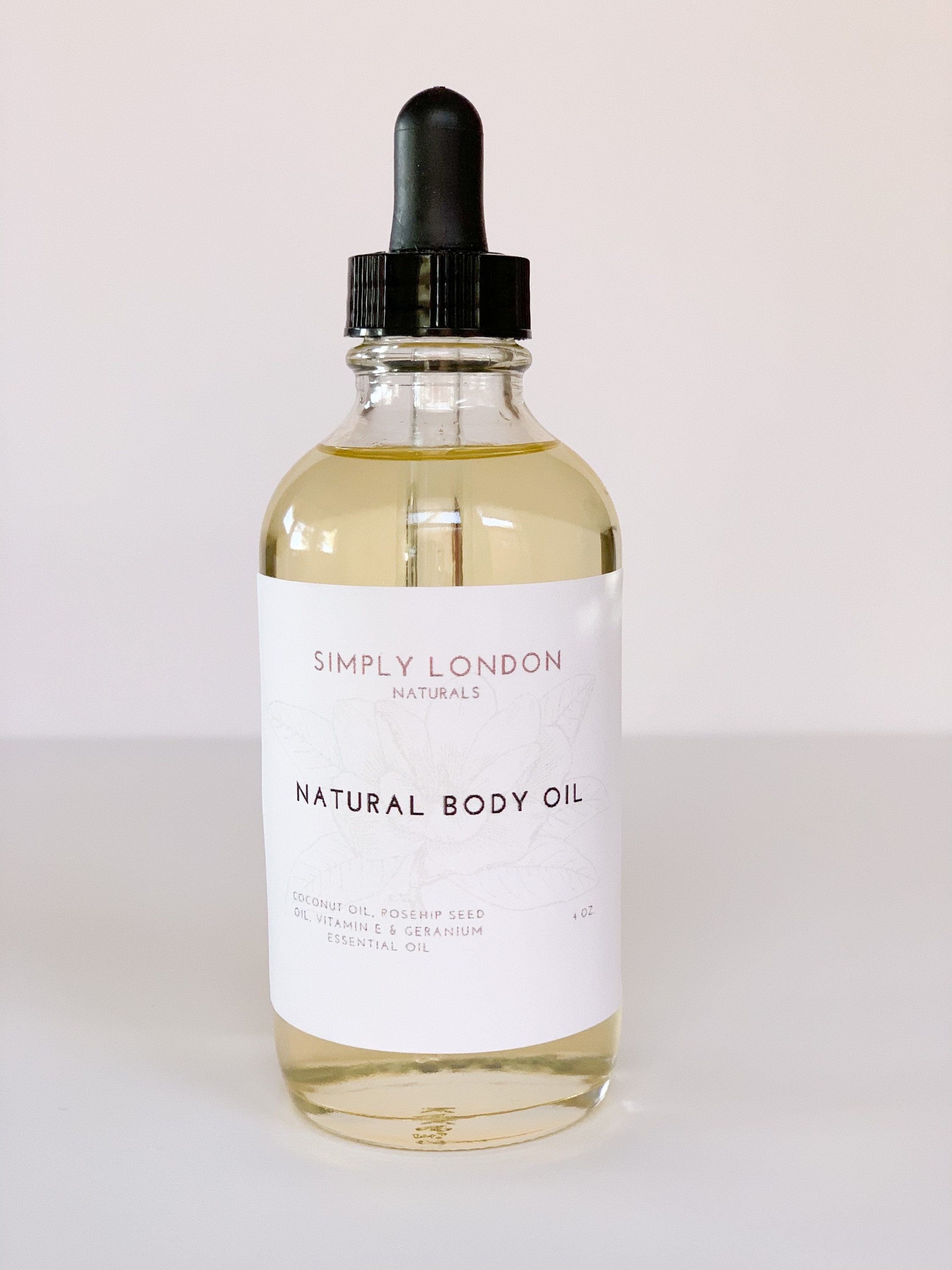 Natural Body Oil 100 Natural Organic Body Moisturizer Etsy