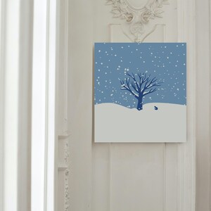 Adobe Illustrator Snowfall Brushes: Vector Snow Brush Set (AI File) image 2