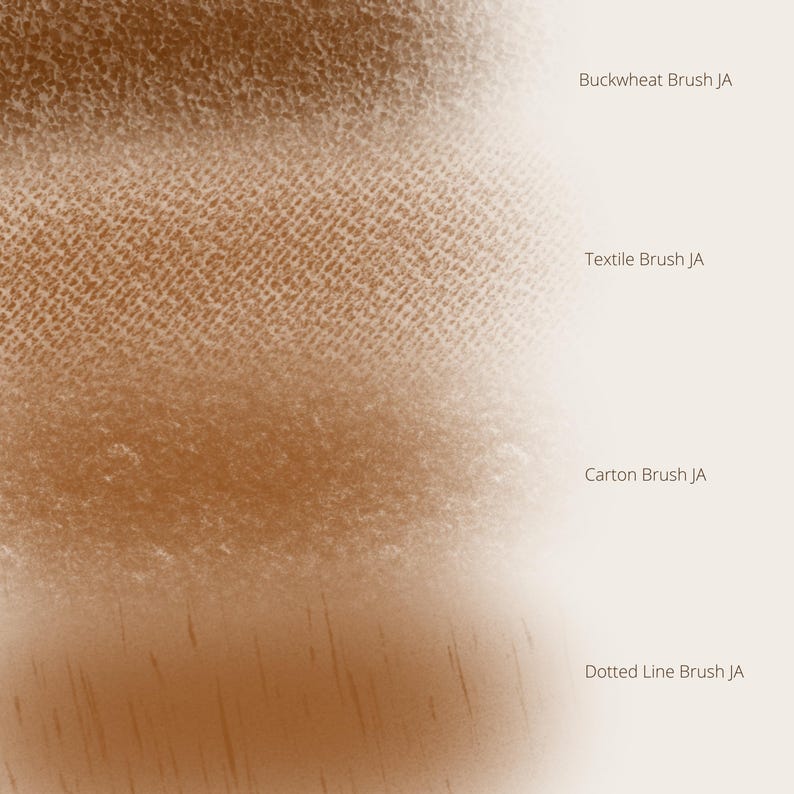 Grain Texture Procreate Brushes: Digital Shade Brush Set (digital ...