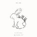 Line Art Bunny Clipart, Floral Rabbit SVG, Hand Drawn (PNG, SVG) - Etsy