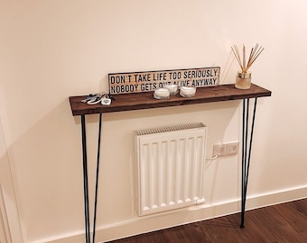 RUSTIC RADIATOR TABLE