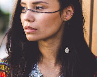 AINA Evil Eye Tribal Face chain / face jewelry