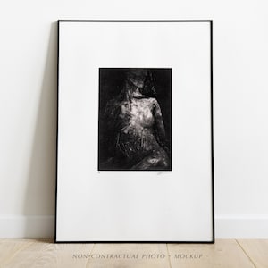 Fine art Etching / Wall decor / Original print limited edition - Portrait VIII