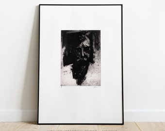 Etching - Wall art - Original print limited edition - Portrait X