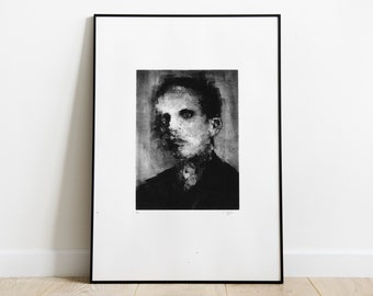 Etching - Wall art - Original print limited edition - Portrait VI