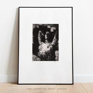Fine art etching / Wall decor / Original print limited edition - Portrait XIII