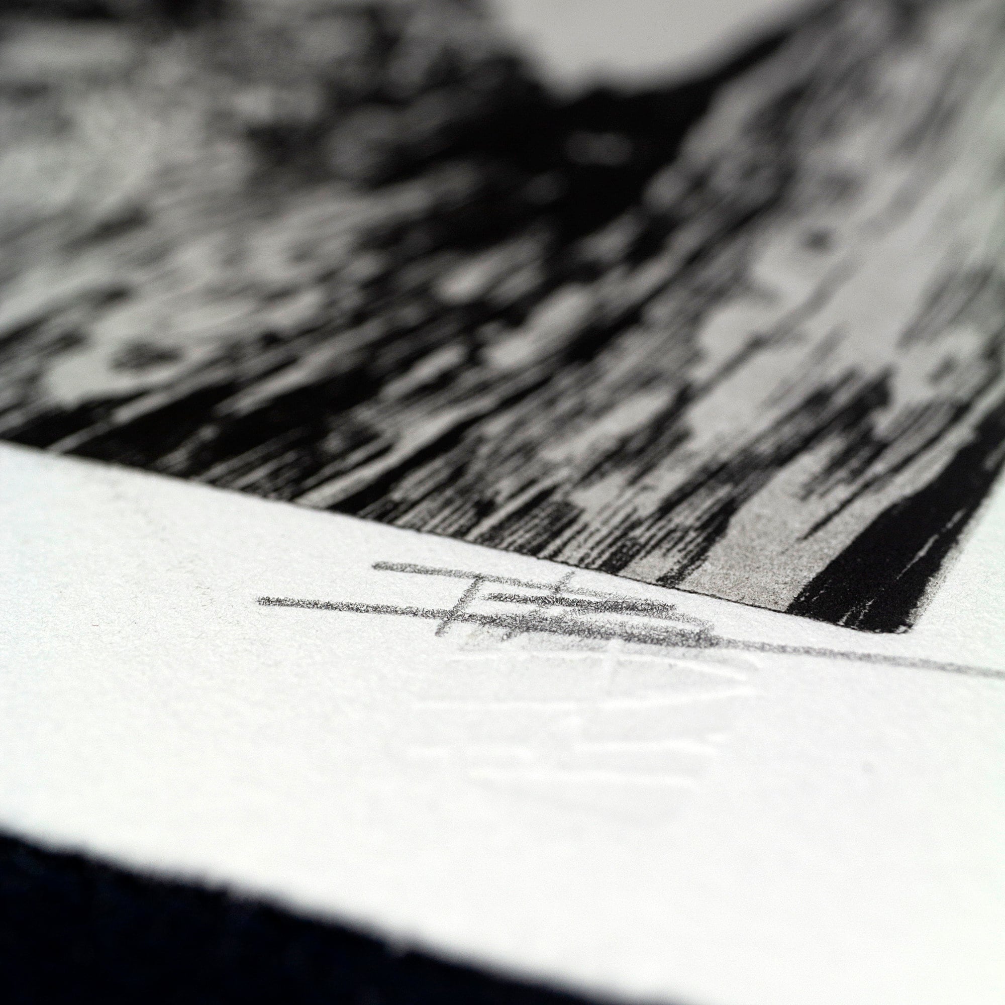 Original Etching With Vintage Frame / Limited Edition Fine Art Print ...