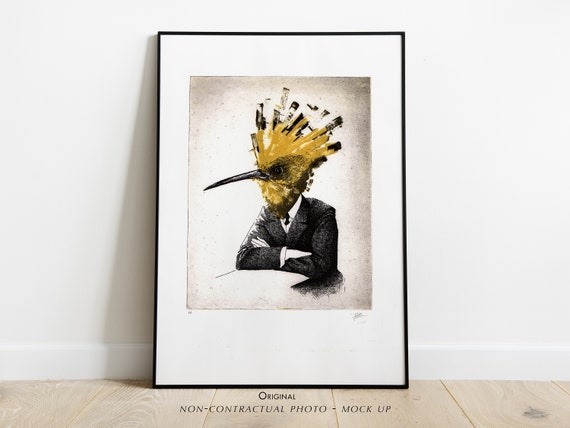 orignal Etching LIMITED EDITION スノーマン版画｜美術品 