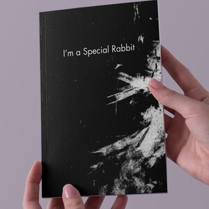 Poetry zine / Illustrated chapbook / I'm a special rabbit image 2